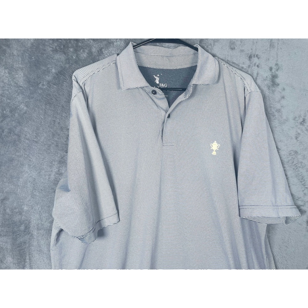 Fairway & Greene Honors Course Tennessee Men's Golf Polo Shirt Gray Size Medium